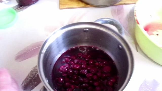 Февральская разморозка, готовим варенье с вишней.