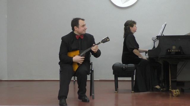 Йозеф Гайдн "Соната си минор"  Финал. Исп. Дмитрий Жердев (балалайка)