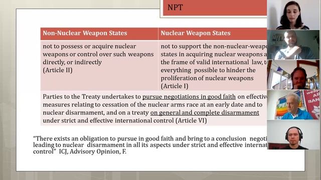 TPNW: An Introduction to its Legal Implications