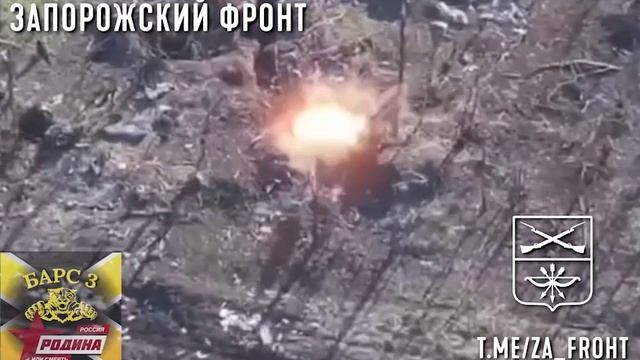 Уничтожение грузовика ВСУ с ЗУ-23-2 операторами БПЛА 9 омсбр. В районе н.п. Красное операторы БПЛА 9