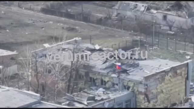 ❗💪⚡Флаг России в Дачном.⚡