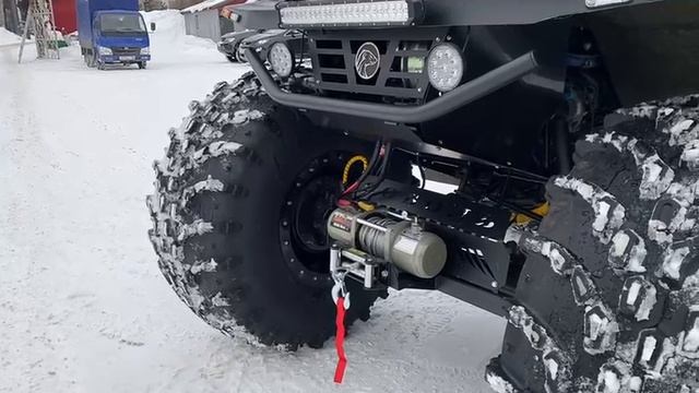 ''ЗИМНИЙ ОБЗОР'' Вездеход Квадроцикл ''СОБОЛЬ''