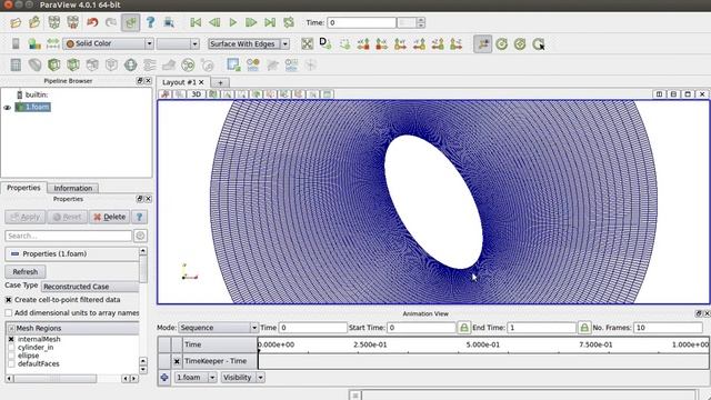 Сращивание сеток в OpenFOAM (Merging meshes in OpenFOAM)