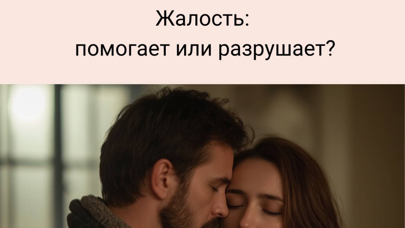 Жалость: помогает или разрушает?