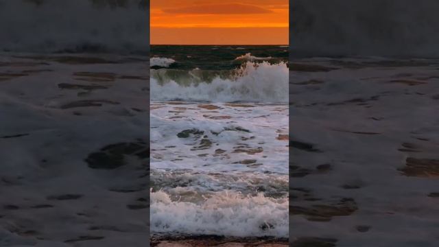 Зимний закат в Феодосии