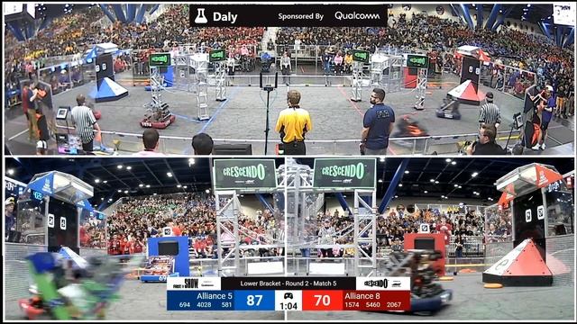 Match 5 (R2) - 2024 FIRST Championship - Daly Division sponsored by Qualcomm