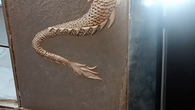 как покрасить барельеф самостоятельно