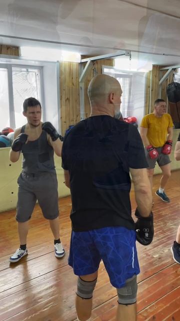 Фрагмент с тренировки по боксу Северного человека г. Владимир