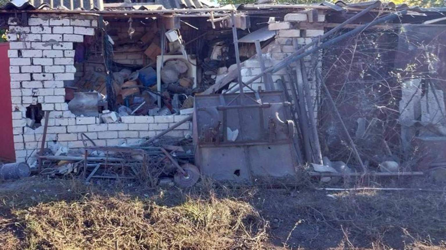 Трое жителей херсонских Алешек пострадали при обстреле ВСУ