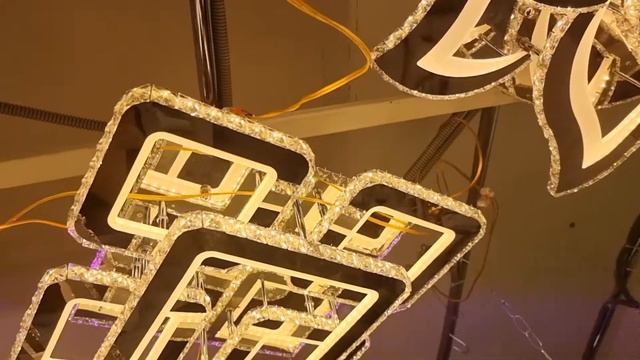 Хрустальная светодиодная люстра