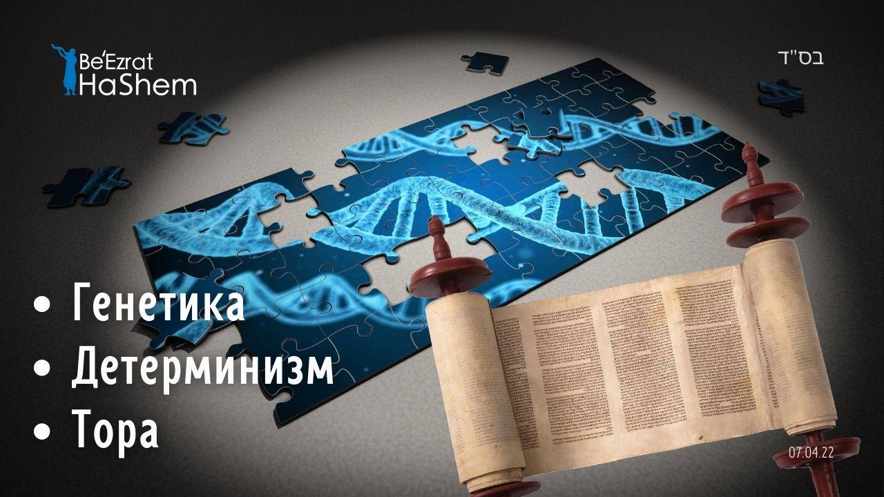 Генетика, Детерминизм, Тора  | Раввин Лев Лэйб Лернер