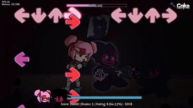 Friday Night Funkin Corruption Mod vs Natsuki Chiller