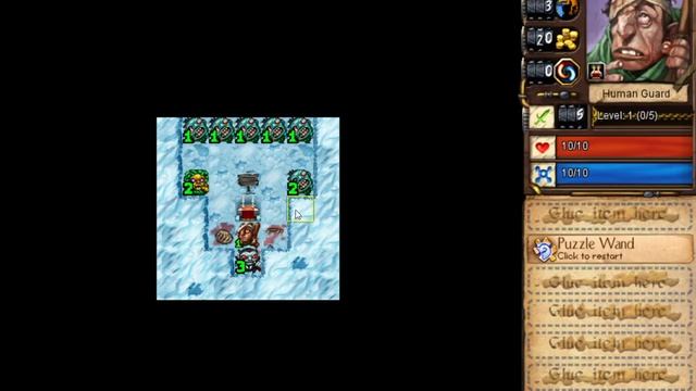 Desktop Dungeons Extreme Ediiton - The glowing guardian Intro to GG (Уровень 36)