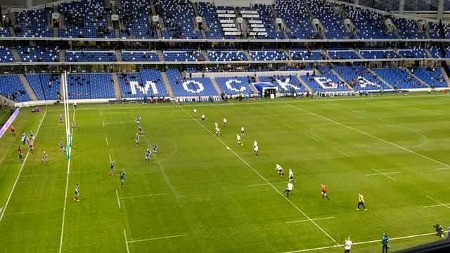 Финал Кубка России по регби на стадионе Динамо