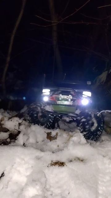 RC Winter Off Road Jeep Cherokee XJ Injora Hobbywing Fusion SE 1200kv.