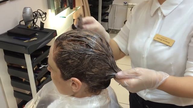 Модное окрашивание волос
