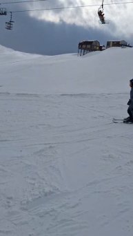 Первый спуск Домбай