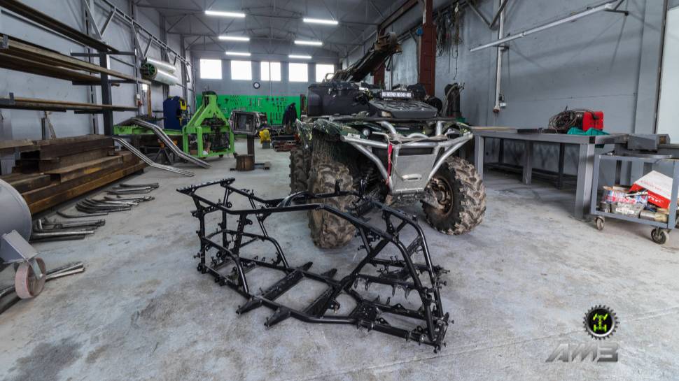 Усиленная рама для Yamaha Grizzly 550, 700