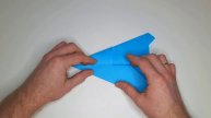 Как сделать самолетик из бумаги - легко, далеко и быстро летит