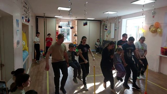 Мама папа я спортивная семья ГБДОУ93