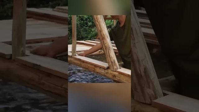 Строим УНИКАЛЬНЫЙ домик на ВОДЕ