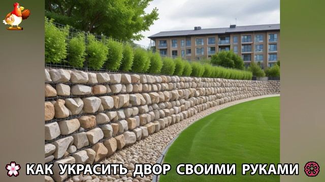Как украсить двор дома фото идеи (120) 🏡 для дачи и сада своими руками 🌷🪻🌺💮