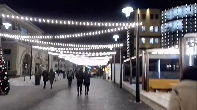 Пешеходная туристическая улица в Тюмени