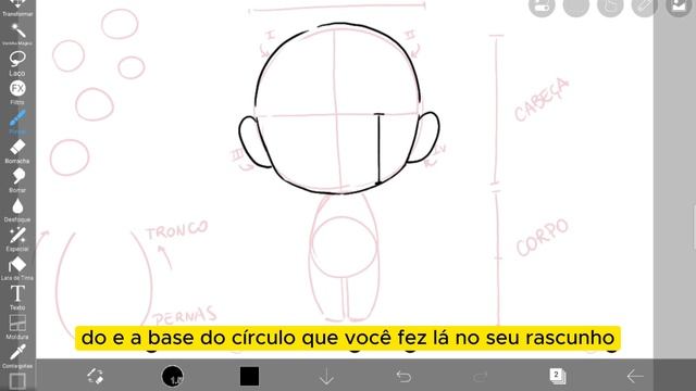 Estrutura do CHIBI - Como Desenhar Chibis 01