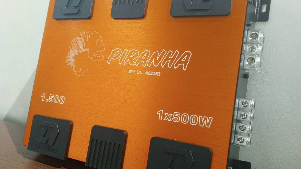 Саб собран! Также приехал усилок  DL Audio Pirahna 1.500 - осматриваем!