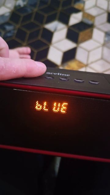 Bluetooth колонка с часами Aseline