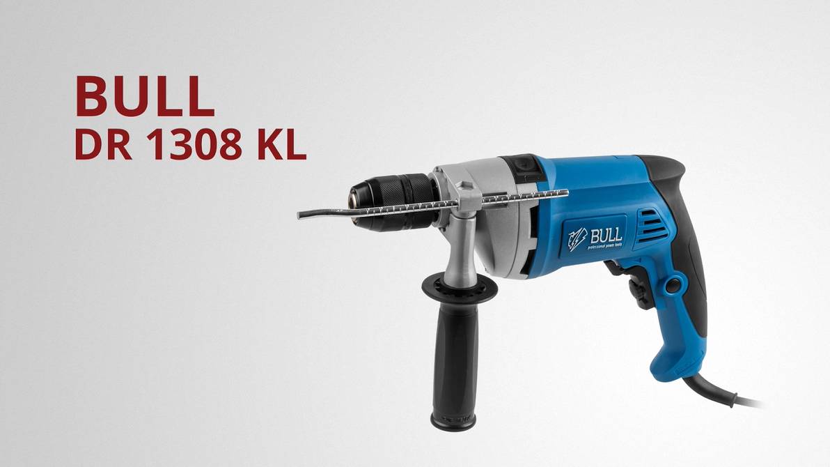 BULL DR 1308 KL Дрель ударная