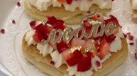 Десерт за 5 минут к 14 Февраля...❤🥐☕😋 Рецепт в описании ✍️