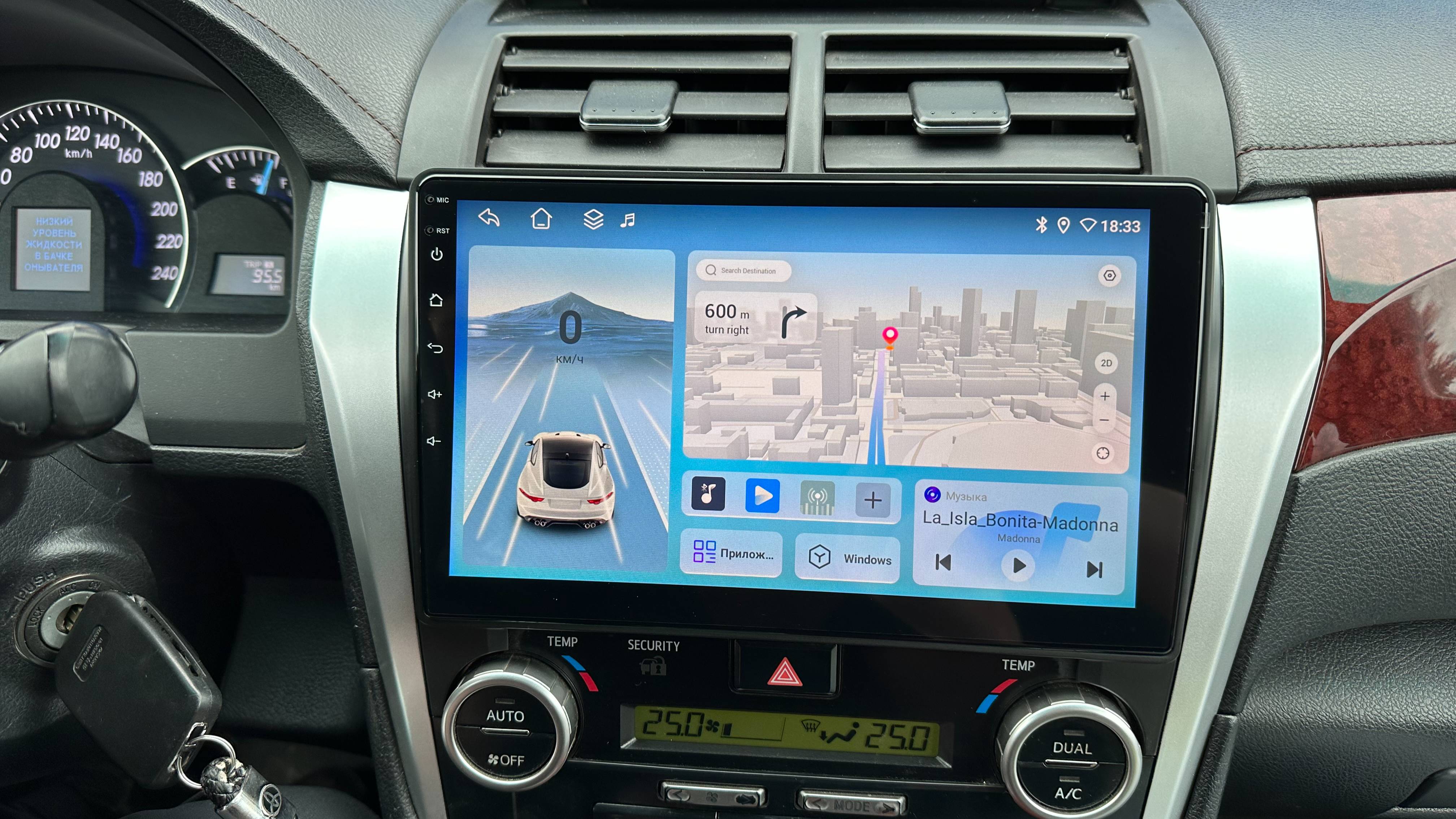 Автомагнитола NaviFly NS400 / NS600 для Toyota Camry 50