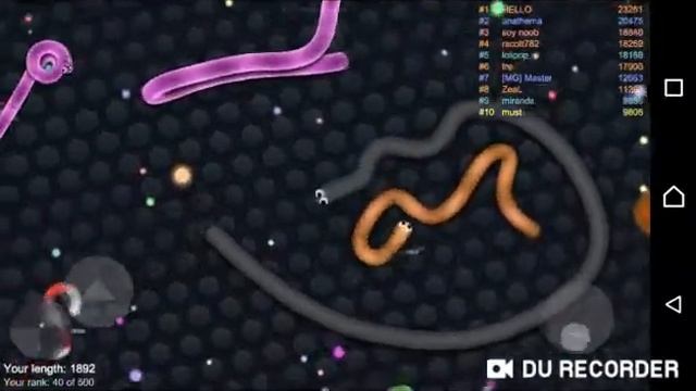Slither.io l Играю в Слизарию l Большая Змейка