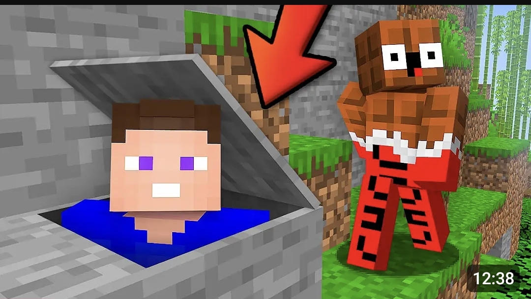 Я Построил Самую СЕКРЕТНУЮ БАЗУ в ГОРЕ в Майнкрафт! Minecraft