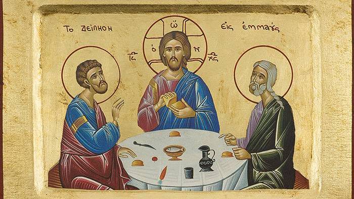 Явление Христа двум путникам и одиннадцати ученикам