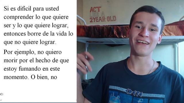 El hombre ruso habla Español #4 - 3 consejos sobre cómo mantenerse positivo :)