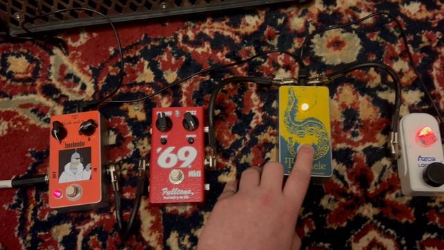 EQD Tentacle (clone) + Colorsound Tone Bender mkii (clone) vs Fulltone ‘69 mkii