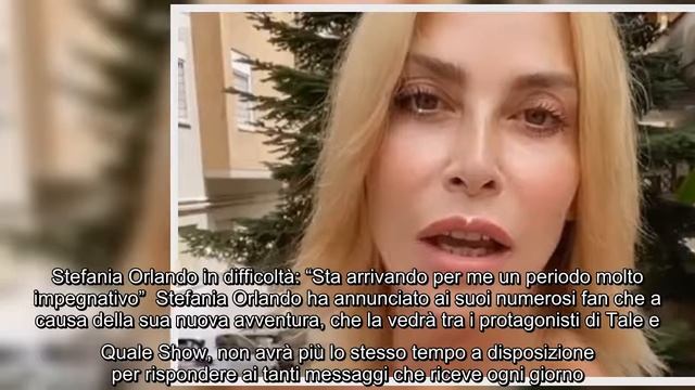 Stefania Orlando fa un annuncio ai suoi followers: “Non risponderò come ho fatto fino ad oggi” Stef