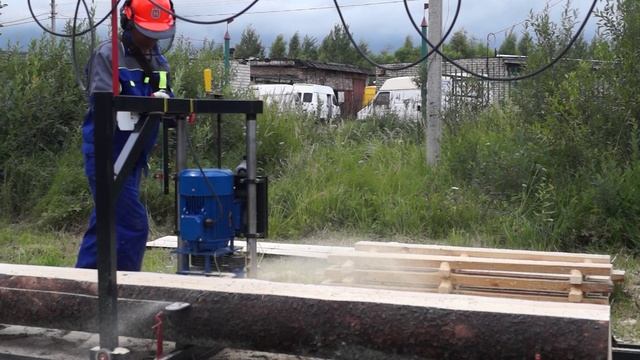 Пилорама Электрическая 7,5 кВт (с редуктором) 380V