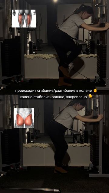 #shorts техника выполнения упражнения, отведение бедра назад!