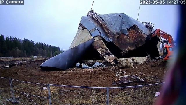 Демонтаж РВС-3000