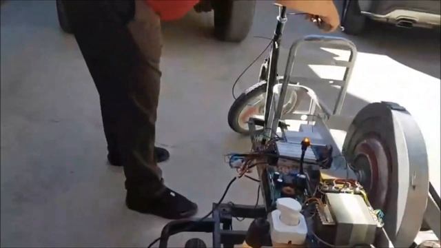 Эл.скутер с вечным генератором (Electric scooter with perpetual generator). Mobility scooter.