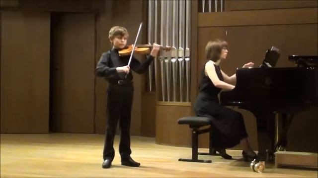 М.Парадиз "Сицилиана". Исп. Григорий Березовский (9 лет), конц. Л.Усова