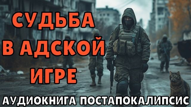 АУДИОКНИГА: СУДЬБА В АДСКОЙ ИГРЕ (полная аудиокнига). ПОСТАПОКАЛИПСИС