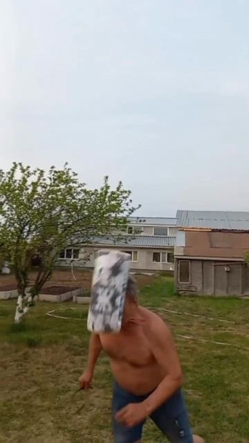 Бать лови пенёк😂
