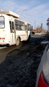 маршрут 56 Курган ПАЗик не едет а летит