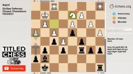 Sicilian Defense: Closed, Chameleon Variation - Rapid - Titled Chess