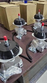 Короткий редуктор для штурвала 1 оборот.