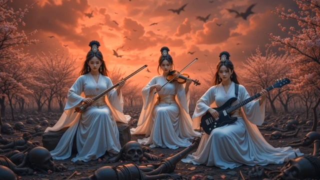 Japanese Traditional And Progressive Metal. #shamisen   #violin  #progressivemetal #japanesemetal